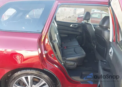 2019 Nissan Pathfinder Platinum из США, поврежденный, VIN 5N1DR2MN1KC638022